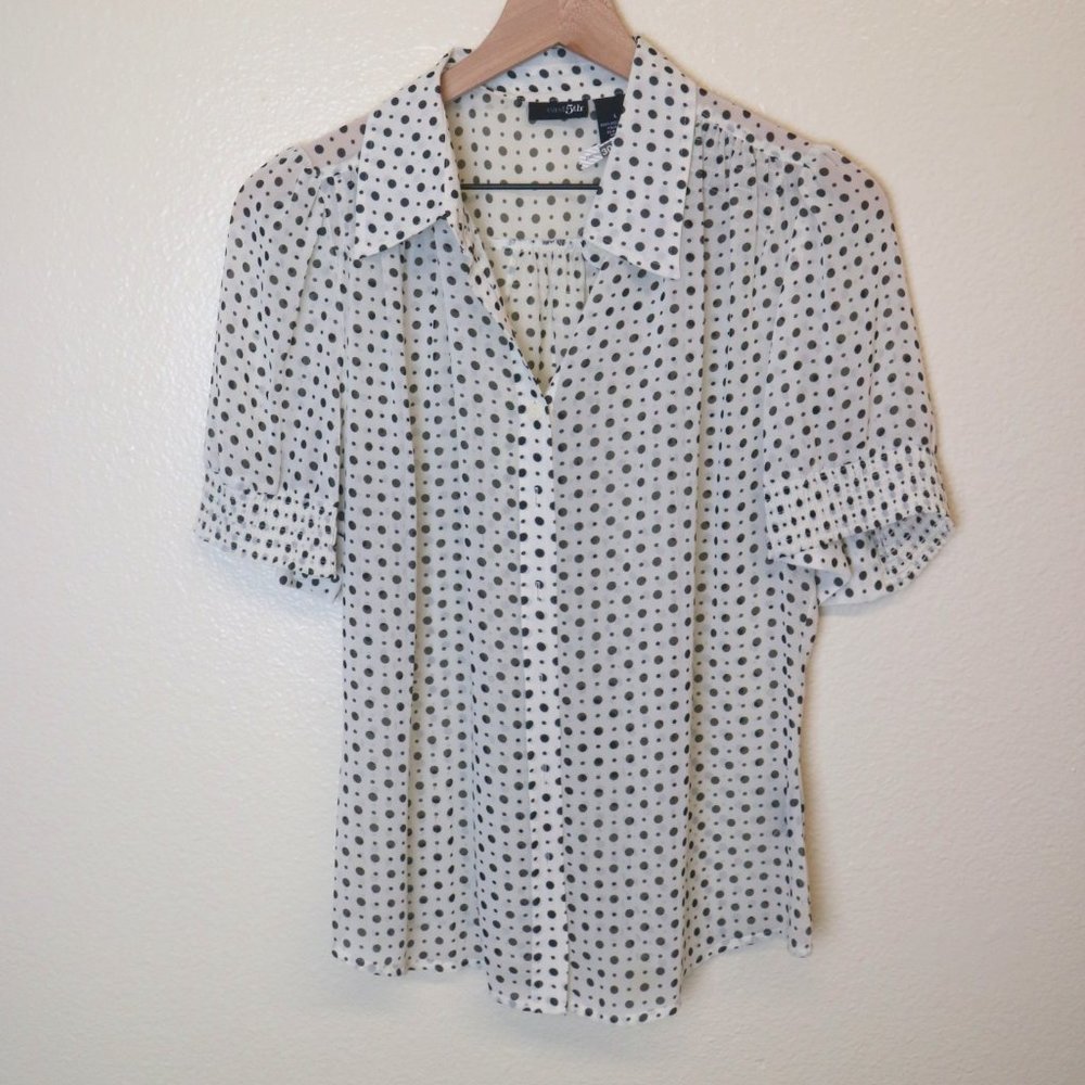 Polka Dot Blouse